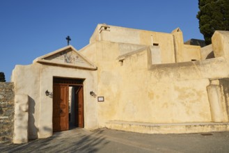 Main Gate, Preveli, Orthodox Monastery, South Coast, Rethimnon Province, Crete, Greece, Europe