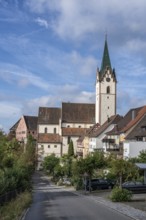 Old Town and Church of the Assumption of the Virgin Mary, Engen, Constance County,