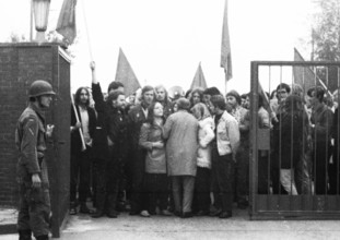 The congress of the DKP-affiliated Socialist German Workers' Youth (SDAJ) on 11.09.1971 in Bremen