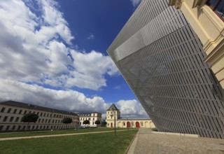 Military History Museum of the German Armed Forces, main arsenal building with wedge, architect