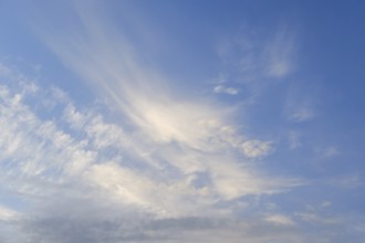 Light clouds in the sky (nature background)