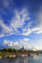 DEU Saxony Dresden Dresden Old Town Silhouette