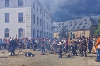 Königstein Fortress battle re-enactment