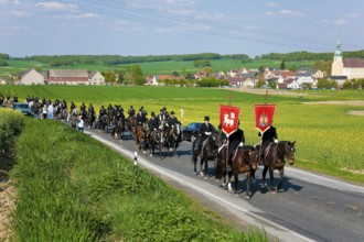 Every year at Easter there are about 5 processions in Lusatia, each with about 200 riders. The