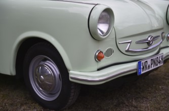 DDR Oldtimer Trabant P50 at a classic car meeting in Benneckenstein in the Harz Mountains, Germany,