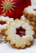 Icing sugar, rogue biscuits, cookies, biscuits, cookies, Christmas cookies, baking, sugar