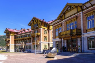 Former Grand Hotel Toblach, Toblach, Pustertal, South Tyrol, Italy, Europe