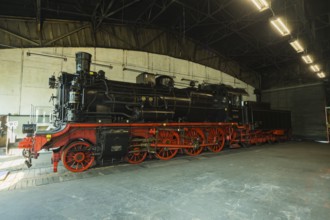 Saxon Railway Museum Chemnitz, steam locomotive 99566