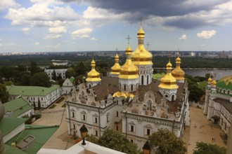 View of the monastery complex of the Kiev Cave Monastery, Holy Assumption Monastery, Pecherskaya