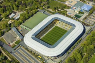 Rudolf Harbig Stadium, the home of Dynamo Dresden