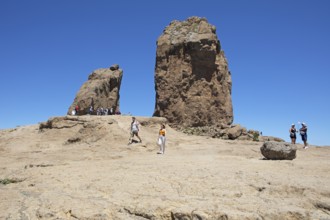 Roque Nublo in Parque Rural del Nublo, Las Palmas Province, Gran Canaria, Canary Islands, Spain,