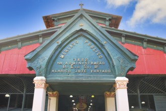 Adolpho Lisboa market hall, Manaus, Amazonia State, Brazil, South America