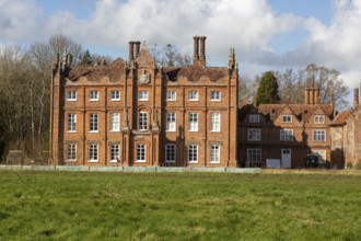 Cockfield Hall, Yoxford, Suffolk, England, UK Grade 1 listed building former manor house rebuilt