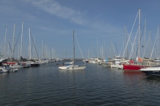 Marina, Kühlungsborn, Mecklenburg-Western Pomerania, Germany, Europe