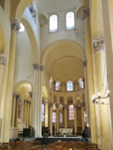 Clermont Ferrand. Romanesque church of Notre Dame du Port. Puy de Dome department. Auvergne Rhone