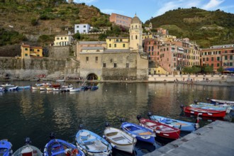 Church of Santa Margherita di Antiochia, Vernazza, Cinque Terre, Province of La Spezia, Liguria,