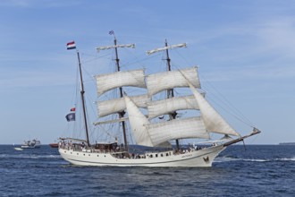 Sailing ship, Baltic Sea, Hanse Sail, Warnemünde, Rostock, Mecklenburg-Western Pomerania, Germany,