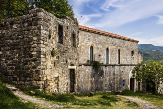 Kirvhe St. Veneranda from the 14th century, ruined town of Stari Bar, originally from the 11th