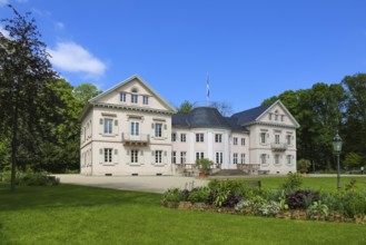 Villa Eugenia, last residence of the Princes of Hohenzollern-Hechingen, classicist central building