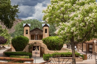 Chimayo, New Mexico, The Christ of Esquipulas Chapel at El Santuario de Chimayo, a Roman Catholic