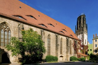 St Heinrich's monastery church of the former Dominican monastery. Pirna is a large district town