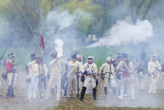 Battle re-enactment Großgörschen