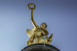 Victory Column Hakenberg, Am Denkmal, Fehrbellin, Brandenburg, Germany, Europe