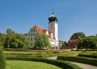 Delitzscher Barockgarten and Baroque Palace, Delitzsch, Saxony, Germany, Europe