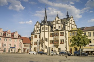 Town Hall, Market, Old Town, Saalfeld, Thuringia, Germany, Europe