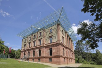 Classicist hunting lodge Platte, Wiesbaden, Taunus, Hesse, Germany, Europe