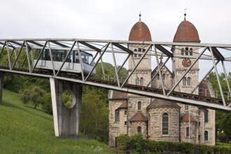 Funicular Church Künzelsau Germany