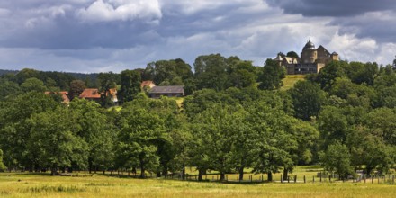 Sababurg, popularly known as Sleeping Beauty's Castle after the Brothers Grimm fairy tale,