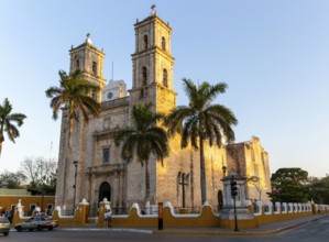 San Servacio Church built 1705, Valladolid, Yucatan, Mexico, Central America