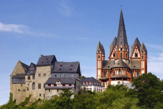 Limburg Cathedral St. George and Limburg Castle, also called Limburg Castle on the Domberg, Limburg