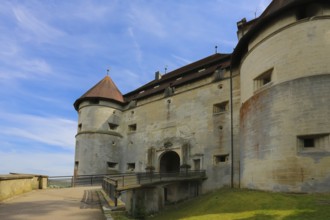 North Gate, Hellenstein Castle, historic building, fortification, castle complex, residence, spur