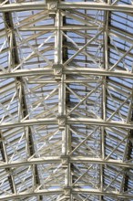 Roof construction, Temperate House, largest Victorian greenhouse in the world, Royal Botanic