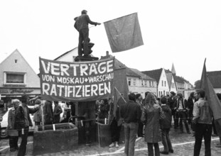 The congress of the DKP-affiliated Socialist German Workers' Youth (SDAJ) on 11.09.1971 in Bremen