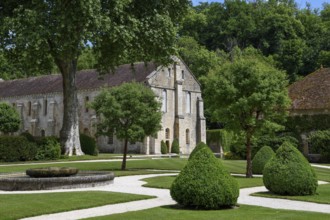 Fontenay Cistercian Abbey, Unesco World Heritage Site, Cote d'Or, Burgundy, France, Europe