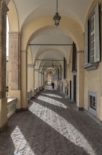 Arcade at the garden of the Villa del Principe, Palazzo di Andrea Doria, Piazza dei Principe, Genoa