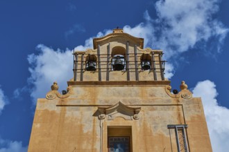 Bell tower, Chiesa Madre di Maria SS. Immacolata, church, Favignana town, main town, Favignana,