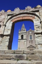 Place Forza di Agro, Church of Sant Agostino, also called Triad, from the 16th century, Chiesa