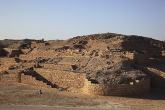 Settlement remains of the city and incense port of Al-Baleed, Unesco World Heritage Site, Salalah,