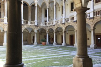 City of Palermo, Palazzo Reale, Royal Palace, also called Palazzo dei Normanni or Norman Palace, in