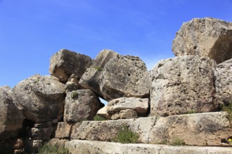 Selinunte, remains of the temples in the archaeological site of Selinunte, Trapani province,