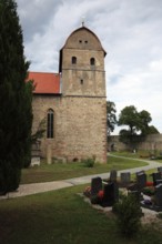 Wehrkirche Michaeliskirche, monastery church of a Benedictine monastery, built between 815 and 820,