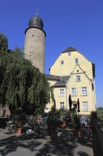 The Eisfeld Castle in Eisfeld, Hildburghausen County, Thuringia, Germany, Europe