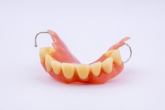 Removable denture of an upper jaw, denture, dental prosthesis, dentist