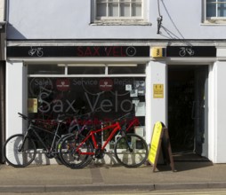 Sax Velo bike sales, service and reapir shop, Saxmundham, Suffolk, England, UK