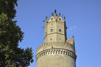 Historic Round Tower and Landmark, Andernach, Rhineland-Palatinate, Upper Middle Rhine Valley,