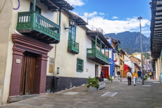 Candelaria neighbourhood, Bogota, Colombia, South America